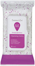 Summers Eve Simply Sensitive Cleansing Cloths Island Splash - 32ct/12pk