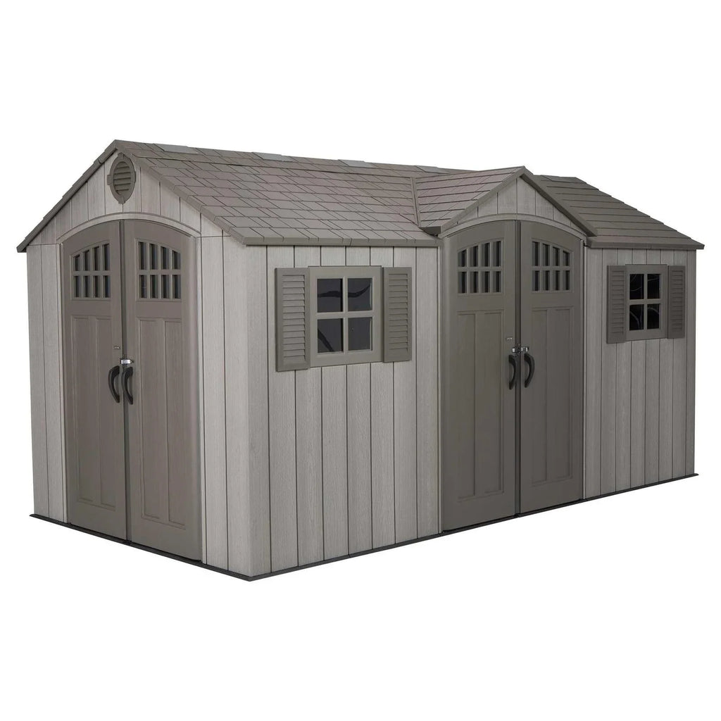 Lifetime 15 Ft X 8 Ft Outdoor Storage Sheds – 60318 image 0