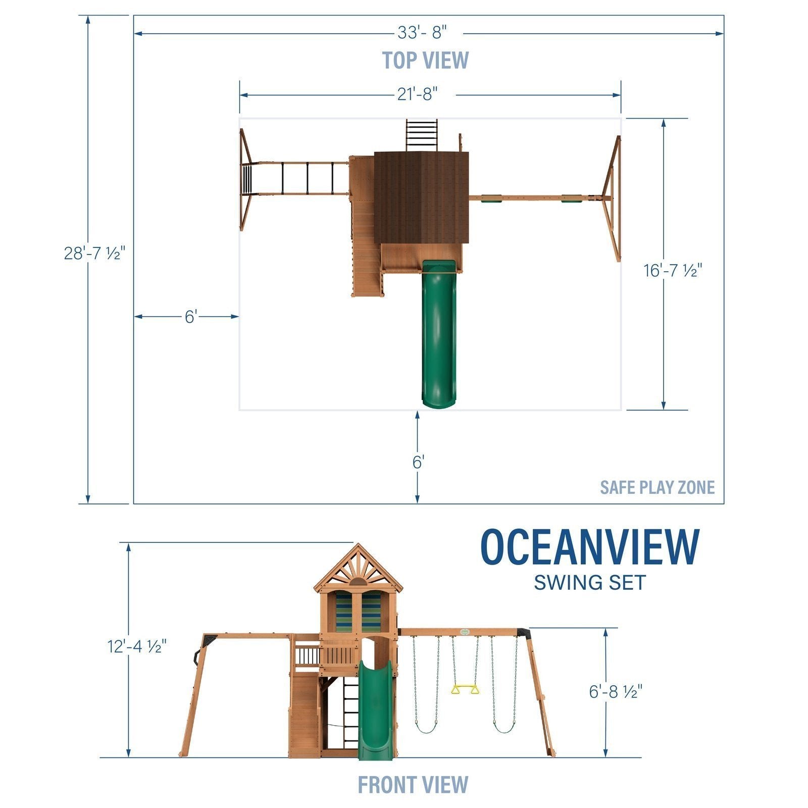 Oceanview Swing Set image 16