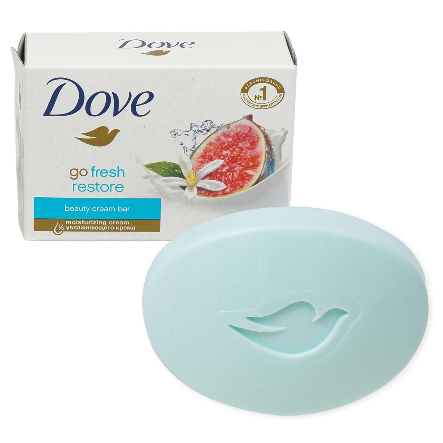 DOVE SOAP GO RESTORE Fig BAR - 4.75oz/48pk
