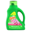 Gain Liquid Laundry Detergent Spring Daydream Scent 45 Loads Freshness + Odor Fighting Laundry Detergent Liquid Soap HE Compatible - 65oz/4pk