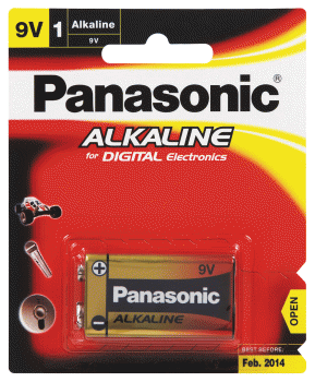 Panasonic Batteries 9V/1 - 48pk