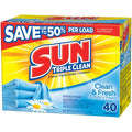 SUN Laundry Powder Clean & Fresh 40 loads - 41oz/6pk