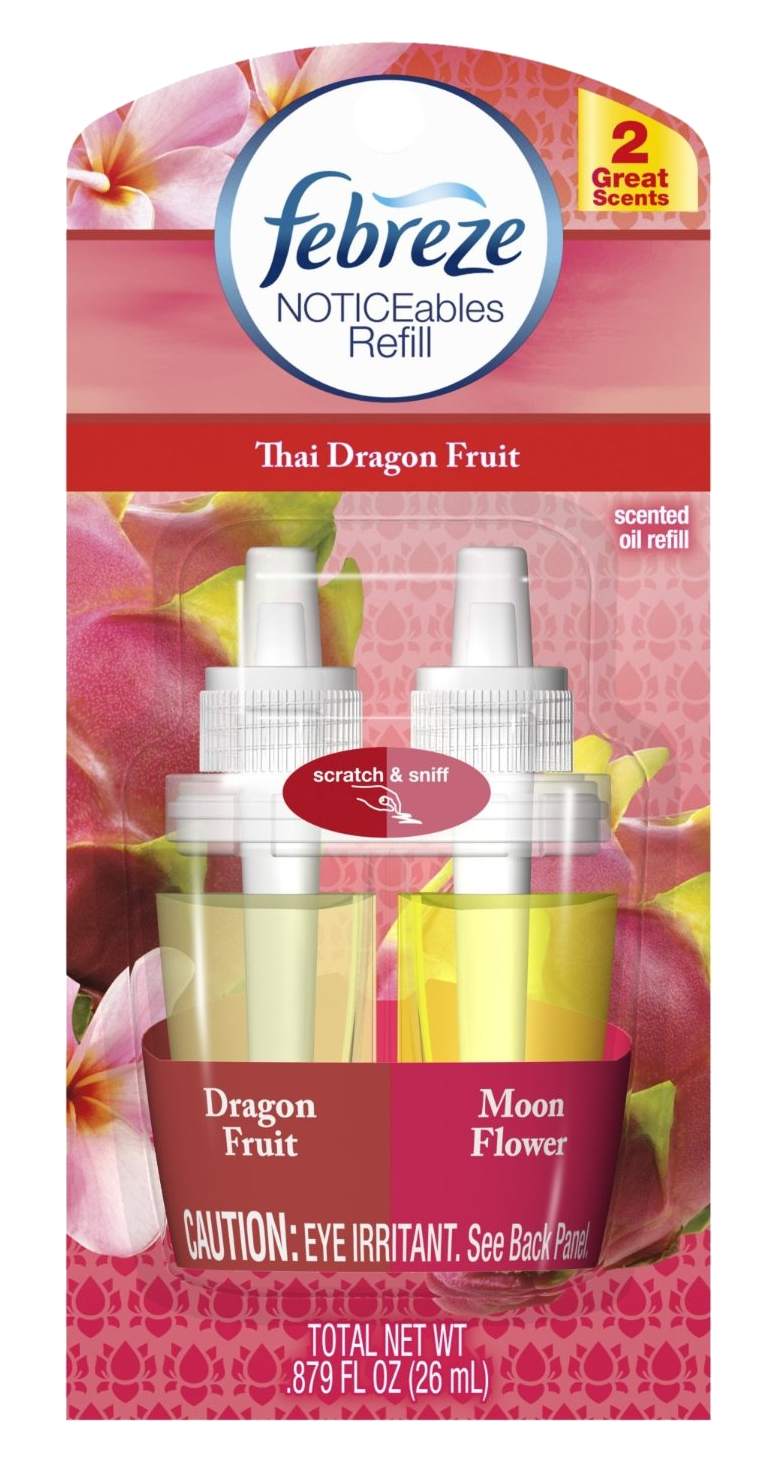 Febreze Noticeables Thai Dragonfruit Refills - 0.879oz/6pk