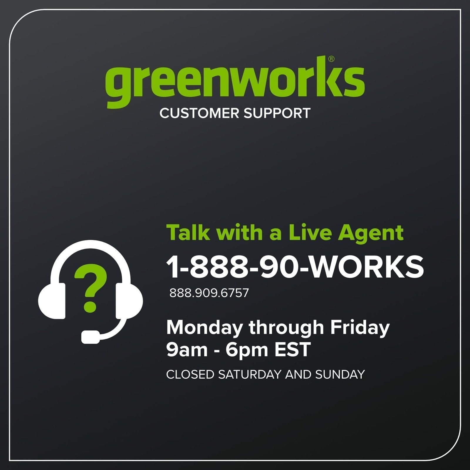 Greenworks 60V 21″ Self Propelled Lawn Mower with (1) 8.0 Ah Battery & Rapid Charger 2546402 image 8