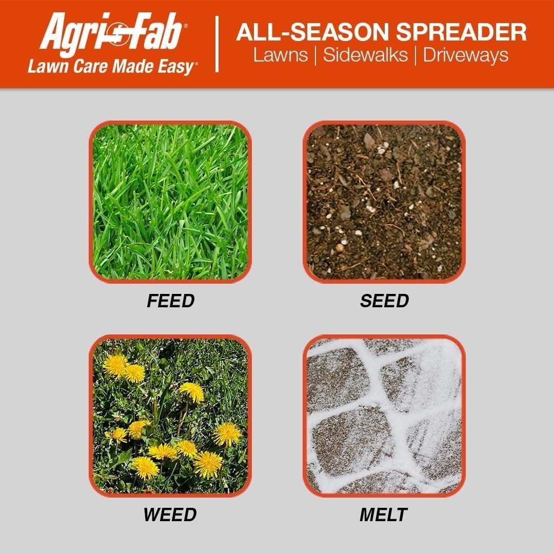 Agri-Fab 45-0543 Tow-Behind 100 lb Lawn & Garden Spiker Seeder Spreader image 7