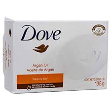 DOVE SOAP NOURISHING ARGAN OIL BAR - 4.75oz/48pk