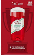 Old Spice Pure Sport Deodorant - 3oz(85g) / 5pk