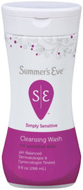 Summers Eve Simply Sensitive Cleansing Wash - 9oz/12pk