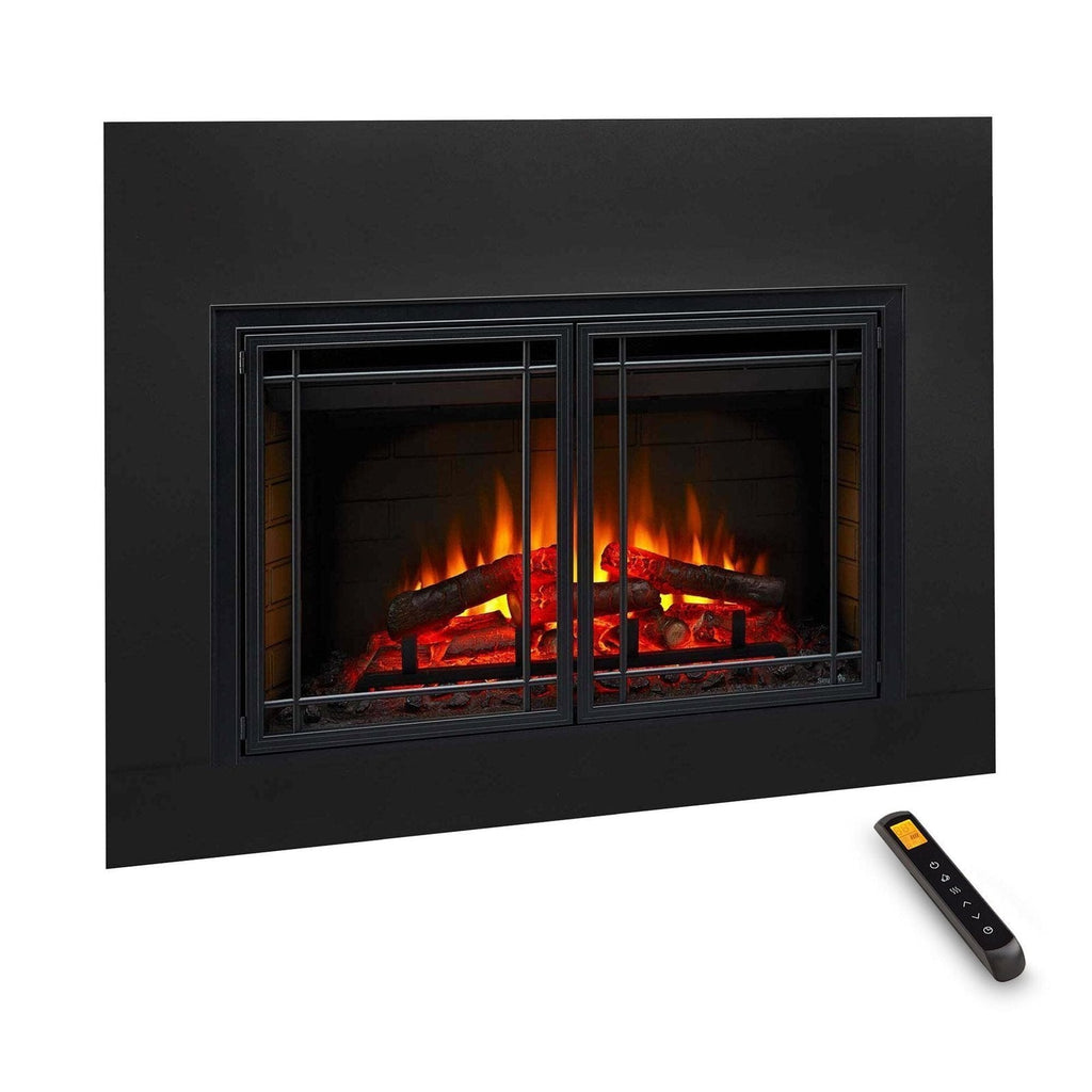 SimpliFire 30-In Electric Fireplace Insert with LED Flame and Multi-Color Ember Bed image 9