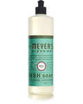 Mrs. Meyers Dish Liq. Basil - 16oz/6pk