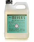 Mrs. Meyers HandSoap REFILL Basil - 33oz/6pk