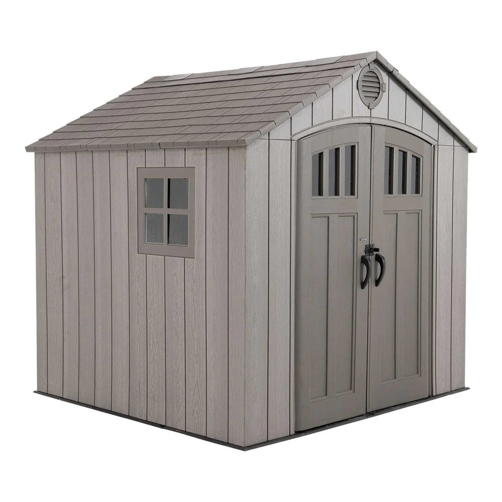 Lifetime 8 Ft x 7.5 Ft Outdoor Storage Shed image 0