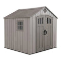 Lifetime 8 Ft x 7.5 Ft Outdoor Storage Shed image 0