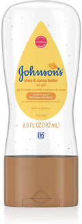 Johnsons Oil Gel Shea & Cocoa Butter - 6.5oz/6pk