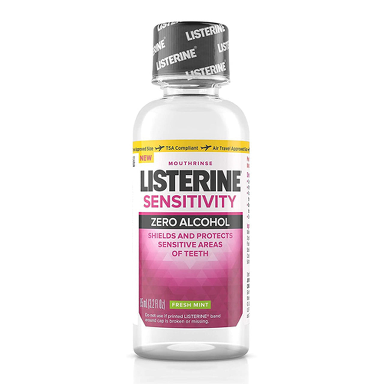 Listerine Sensitivity Mouthwash Tooth Sensitivity Relief Protection - 3.2oz/12pk