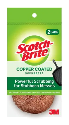 Scotch-Brite Stainless Steel Scrubbers 214-2-24 - 2ct/24pk
