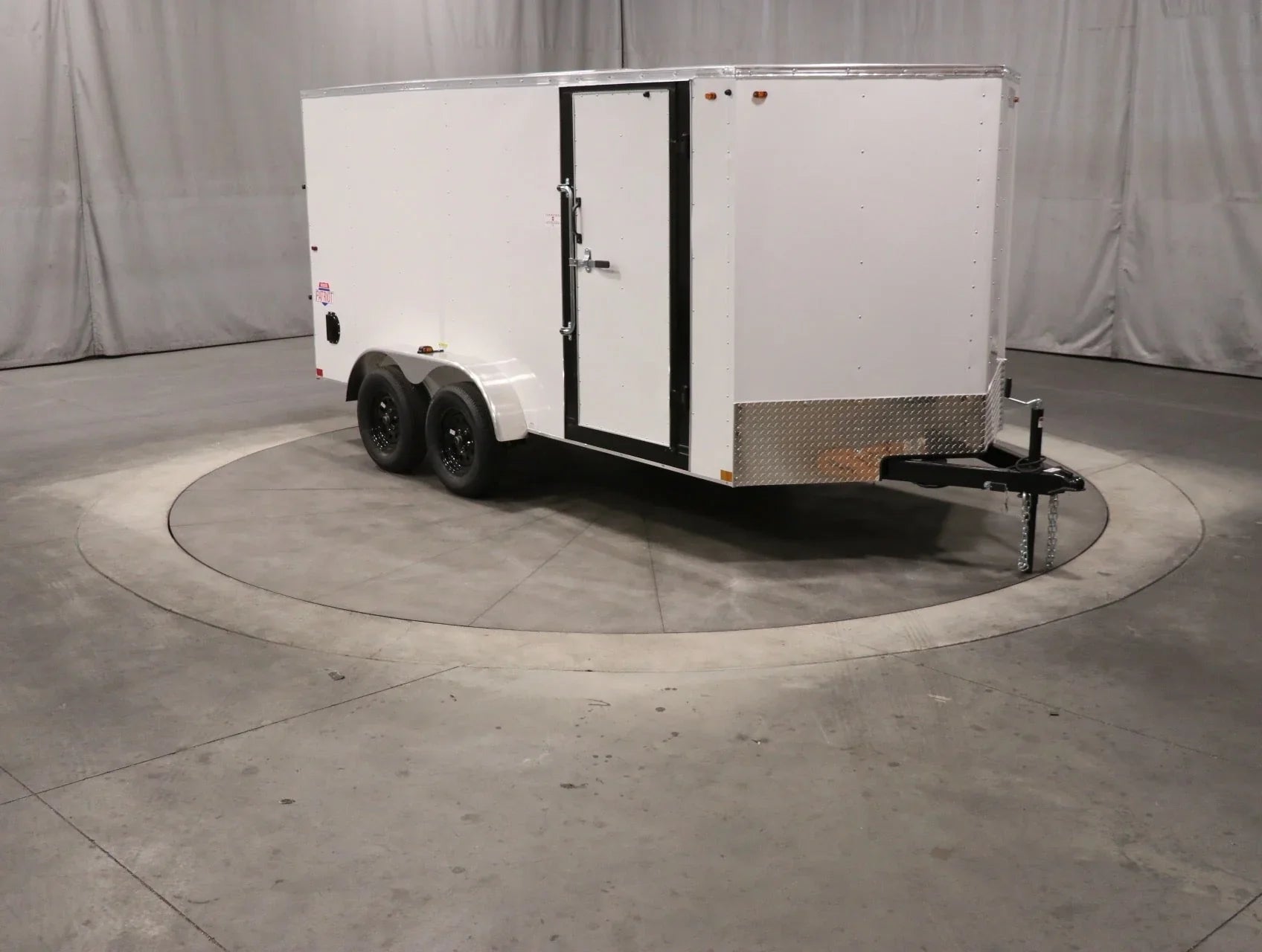 7×14 Enclosed Cargo Trailer – Heavy-Duty Utility Hauler for Equipment & Transport image 0