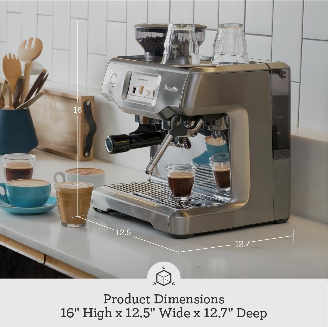 Breville Barista Touch Espresso Machine BES880BSS, Brushed Stainless Steel image 2
