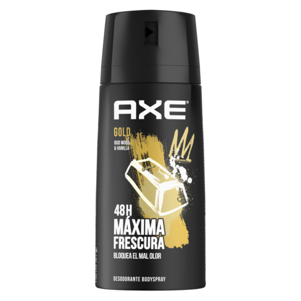 Axe Deodorant Body Spray Gold Temptation - 5.0oz/150ml/6pk