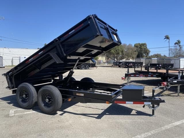 6×12 Dual-Axle Dump Trailer – 12,000 lb Heavy-Duty Hauler for Construction & Landscaping image 4