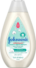 Johnson's Baby CottonTouch Newborn Body Wash & Shampoo for Sensitive Skin - 13.6oz/3pk