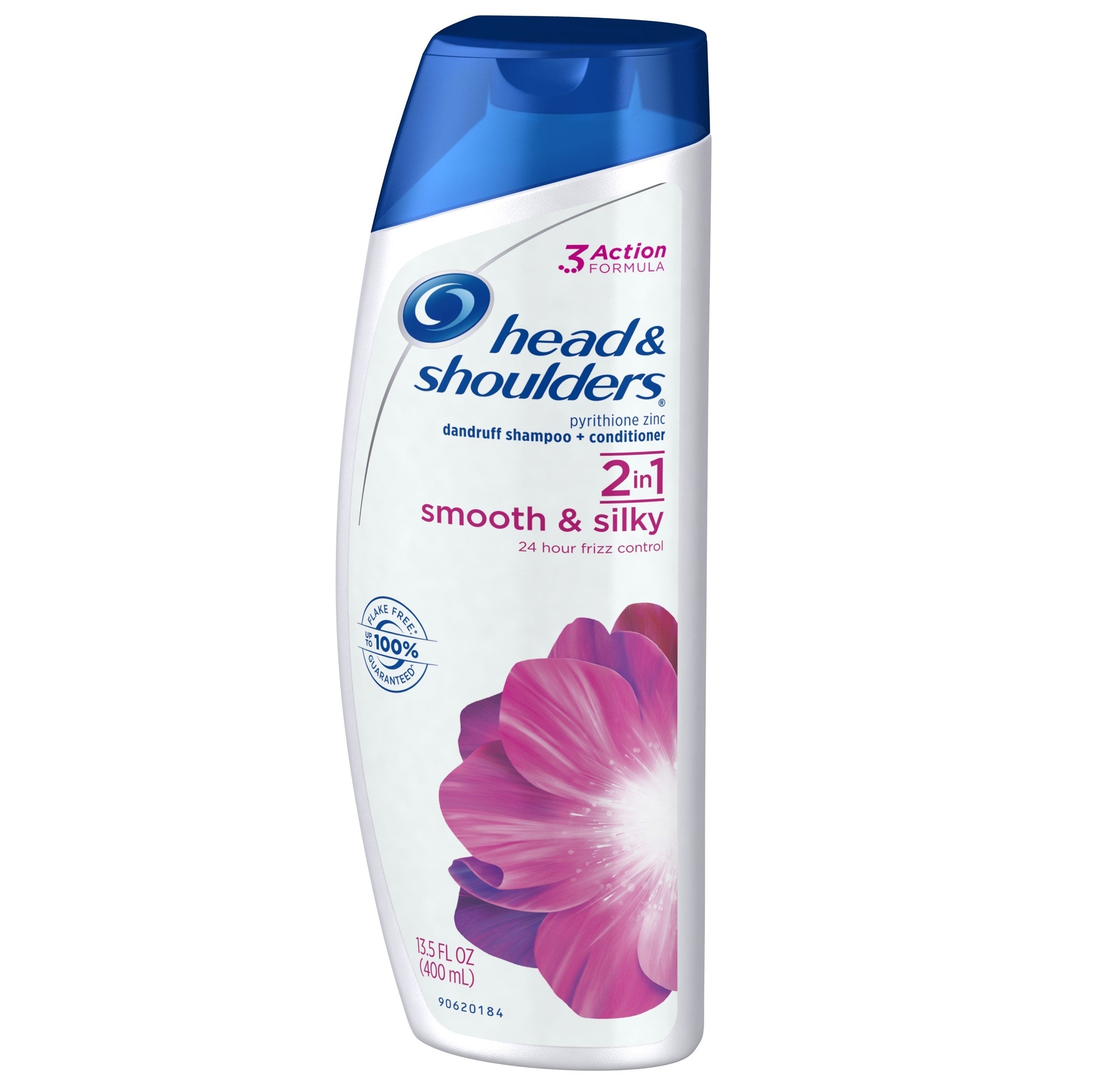 Head & Shoulders 2in1 Smooth & Silky Anti-Dandruff Shampoo and Conditioner - 400ml/13.5oz/6pk