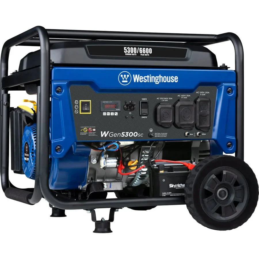 WGen5300sc Generator with CO Sensors. image 5
