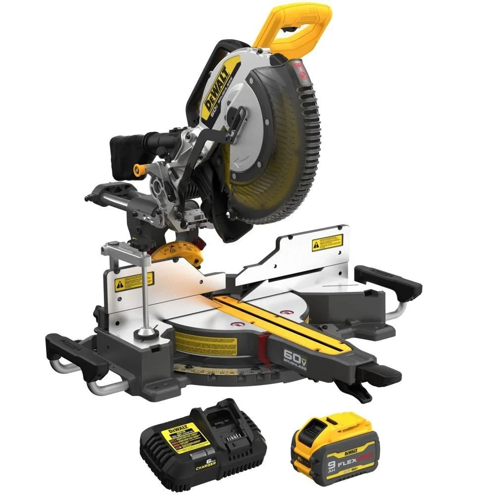 DeWalt DCS781B 60V 12″ Double Bevel Sliding Miter Saw image 0