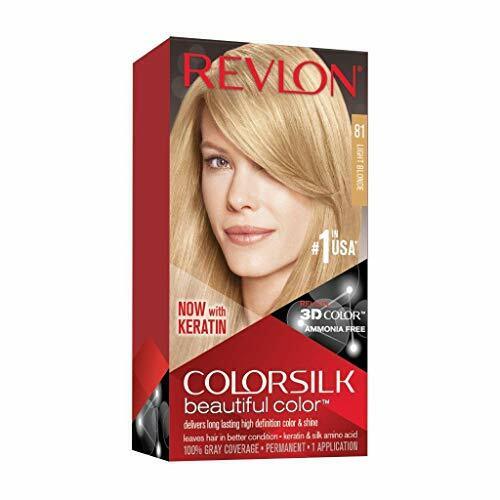 Revlon Colorsilk Hair Color USA #81 Light Blonde - 1ct/3pk