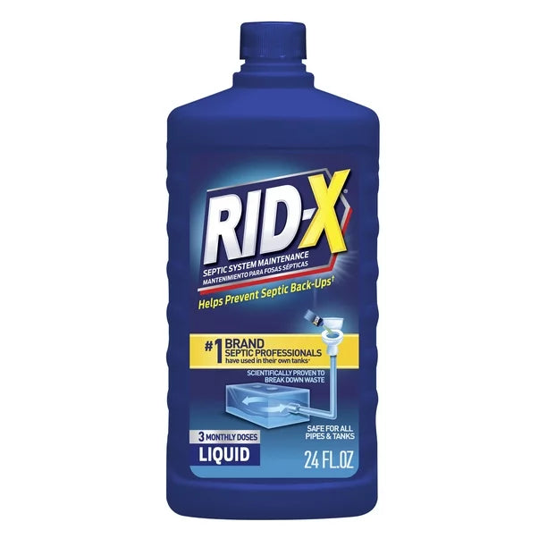 RID-X Septic System Treatment - Liquid 6/24 oz.