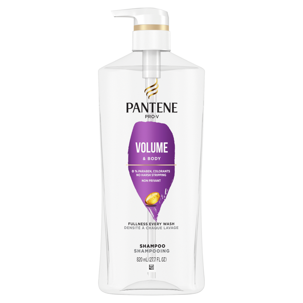 PANTENE PRO-V Volume & Body Shampoo - 27.7oz/4pk