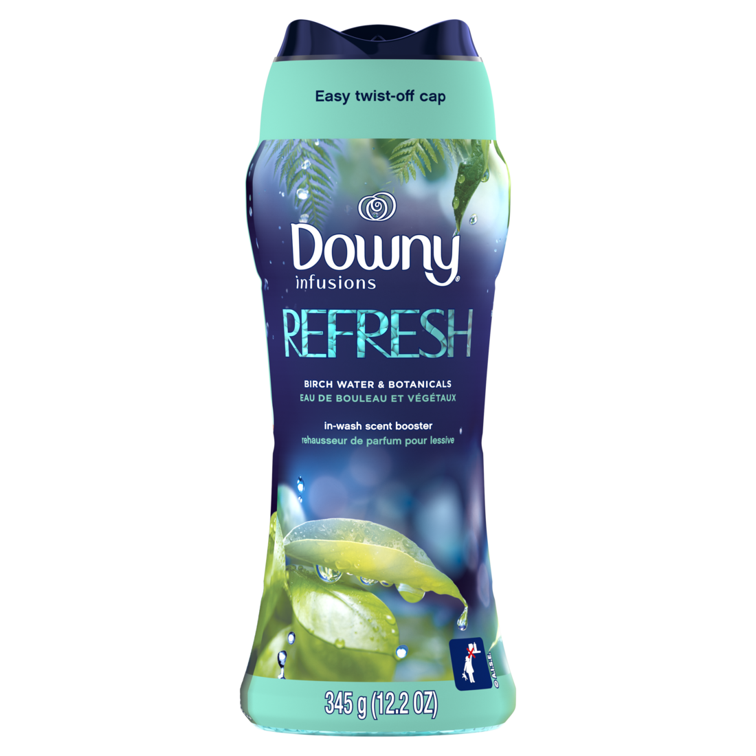 Downy REFRESH Infusions In-Wash Laundry Scent Booster Beads Botanical Florals and Birch Water - 12.2oz/4pk