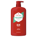Old Spice High Endurance Body Wash for Men Pure Sport Scent - 33.4oz/4pk