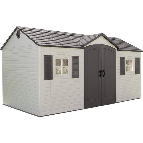 D Plastic Storage Shed 8 ft. W x 20 ft image 5