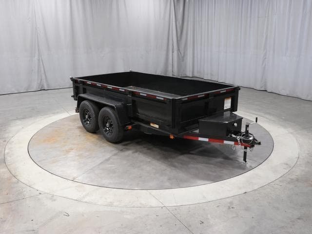 6×12 Dual-Axle Dump Trailer – 12,000 lb Heavy-Duty Hauler for Construction & Landscaping image 0