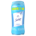 Secret Invisible Solid Antiperspirant and Deodorant For Women Unscented Twin Pack - 2.6oz/6pk