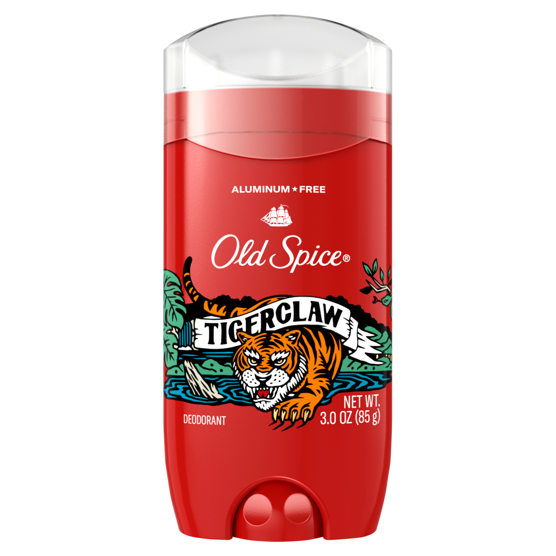 Old Spice Aluminum Free Deodorant for Men TigerClaw 48 Hour Protection - 3.0oz/12pk