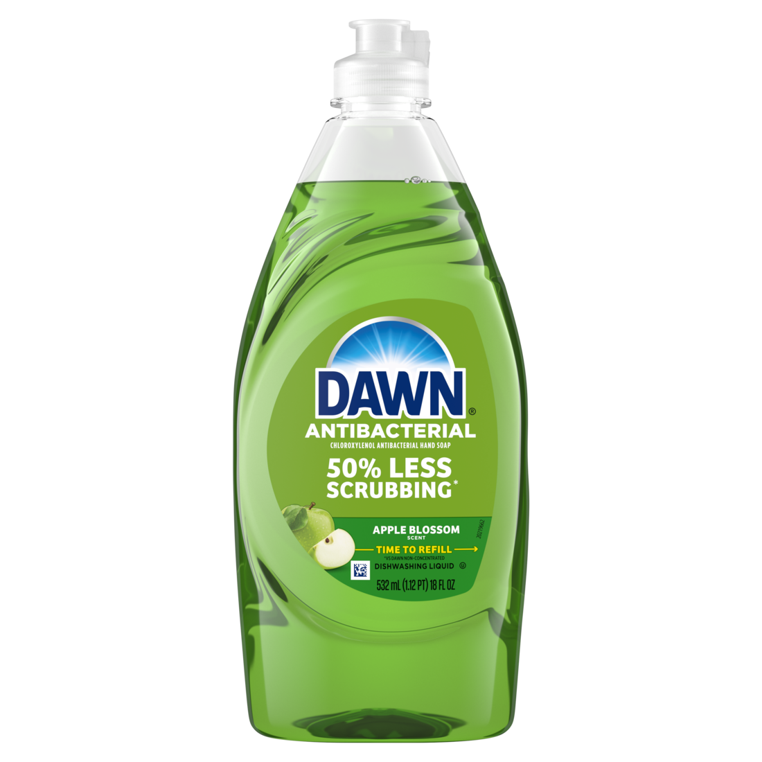 Dawn Ultra Antibacterial Dishwashing Liquid Dish Soap Apple Blossom Scent - 18oz/10pk
