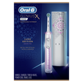 Oral-B GENIUS X LUXE Electric Toothbrush with 7 Oral-B Replacement Brush Heads and Toothbrush Case Sakura Pink, powered by Braun - 1pk