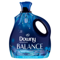 Downy Infusions Laundry Fabric Softener Liquid BALANCE Crisp Rain and Blue Eucalyptus-101oz/4pk