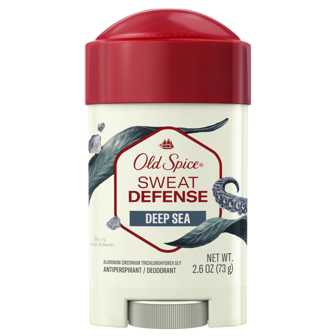 Old Spice Men's Antiperspirant & Deodorant Sweat Defense Deep Sea - 2.6oz/12pk