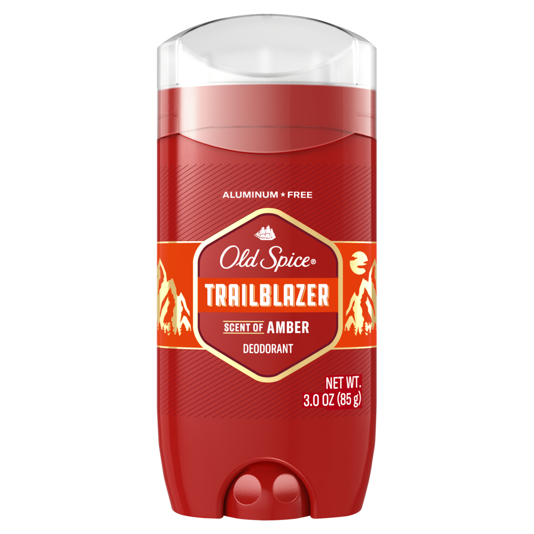 Old Spice Red Collection Deodorant For Men Aluminum Free Trailblazer Scent -3oz/12pk