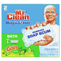 Mr. Clean Magic Eraser Bath with Gain Original scent Cleaning Pads with Durafoam - 2ct/16pk