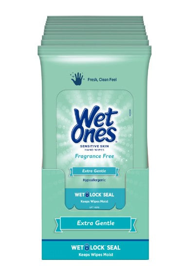 Wet Ones Sensitive Skin - 20ct/10pk