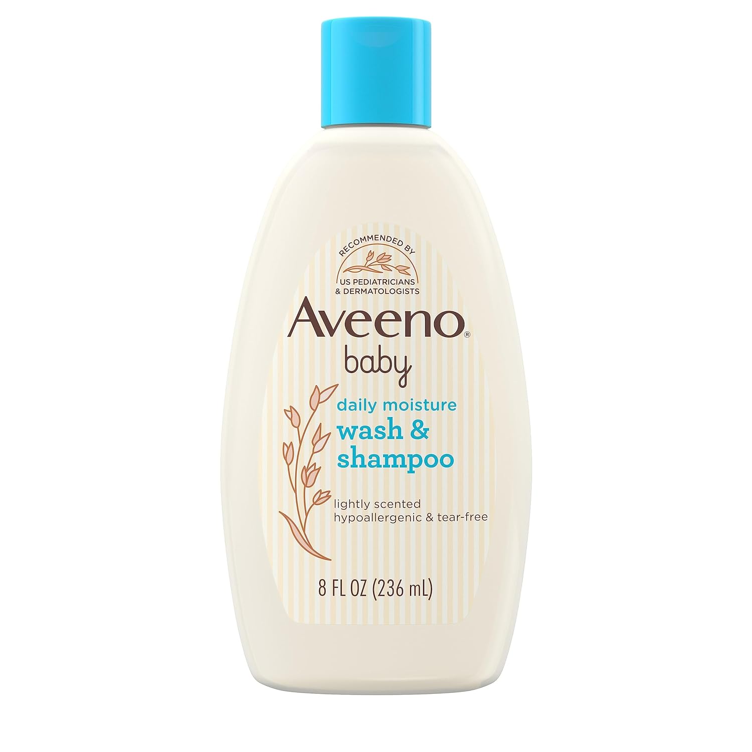 Aveeno Baby Wash & Shampoo Light Scented - 8oz/3pk