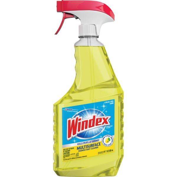 Windex Multisurface Citrus Trigger - 32oz/8pk