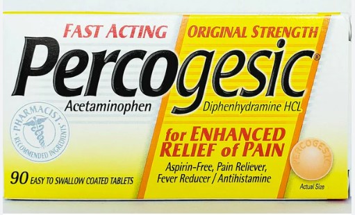 Percogesic Original Strength Pain Relief- 90ct/24pk