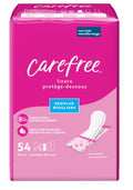 Carefree Panty Liners Regular To Go Unscented - 54ct/4pk