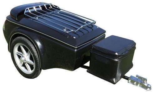 2025 Touring Motorcycle Trailer – Low Profile, 3×16 Wheels with Secure Locking Lid image 0